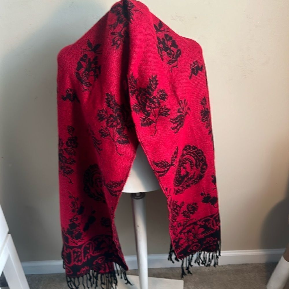 Pashmina Floral Wrap/Scarf